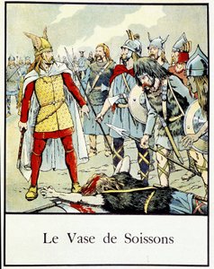 Soissons 花瓶 - 雅克·班维尔编着的“法国小历史”。 鬃毛 作者 Onfray de Breville Jacques Job的化名