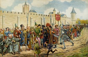 法国的路易十一，被称为审慎者（1423-1483），9月14日回顾 作者 Onfray de Breville Jacques Job的化名