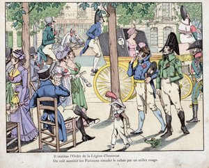 拿破仑建立了荣誉军团勋章----。 作者 Onfray de Breville Jacques Job的化名