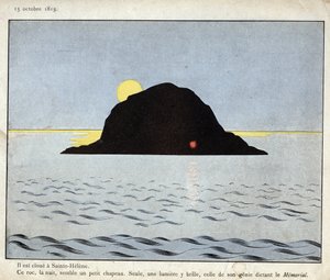 拿破仑被流放到圣赫勒拿岛 作者 Onfray de Breville Jacques Job的化名