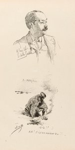 工作肖像（雅克·玛丽·加斯顿·昂弗罗伊·德·布雷维尔） 作者 Onfray de Breville Jacques Job的化名