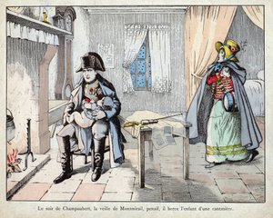 尚普伯尔战役的夜晚 作者 Onfray de Breville Jacques Job的化名