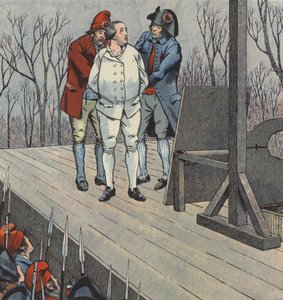 1793年法国国王路易十六被处决