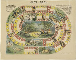 Jagt-Spel （物体上的标题） 作者 无名氏
