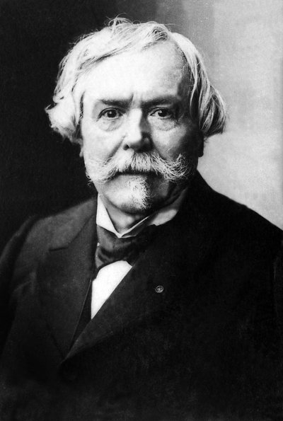 法国作家埃德蒙-霍特-德-龚古尔（1822-1896）的肖像。照片由纳达尔拍摄 作者 纳达尔