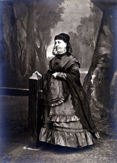 纳达尔的乔治-桑（Aurore Dupin, Baronne Dudevant）（1804-1876）肖像。 作者 纳达尔