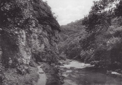 狮头岩，多韦代尔（黑白照片） 作者 （之后）英国摄影师