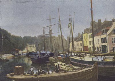 Belle-Ile-en-Mer, Port de Palais（彩色照片） 作者 （之后）法国摄影师
