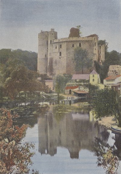 Clisson, Chateau (彩色照片) 作者 （之后）法国摄影师