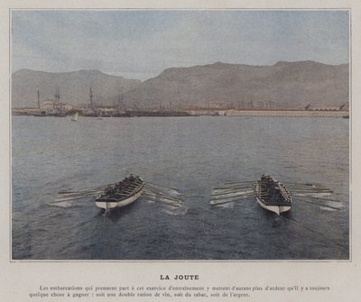 La Joute (coloured photo) 作者 （之后）法国摄影师