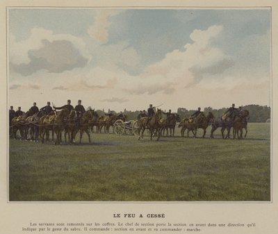 Le Feu a Cesse (彩色照片) 作者 （之后）法国摄影师