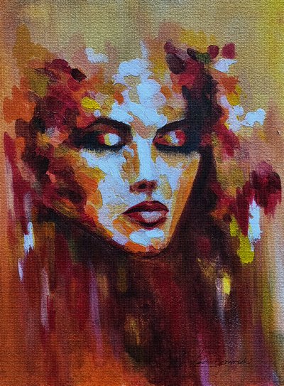 女人的 "魔力时刻 "瓷砖风格 作者 莉亚·博梅利