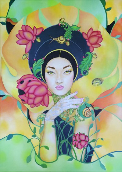 "秋天的印象" 作者 劳拉·阿尼多·塞拉诺
