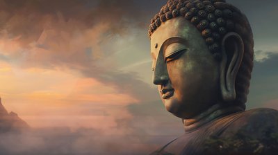 佛像画出售，大画布打印，墙框装饰 作者 法赫塔利·阿卜杜勒拉希姆