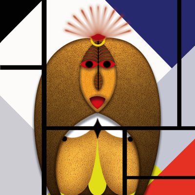 封锁（XXIV）--（选自《动物理由》系列） 作者 