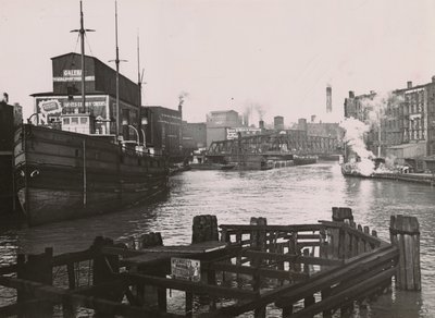 拉什圣桥和柯克斯肥皂厂，1894年的视图 作者 AC克里斯滕森