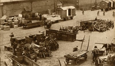 贝尔法斯特的麻烦》，1907年，1933年。 作者 AE布朗