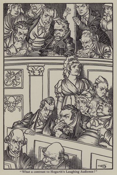 查尔斯·兰姆（Charles Lamb）的《埃利亚散文集》插图（石版画） 作者 加斯·琼斯（A. Garth Jones）