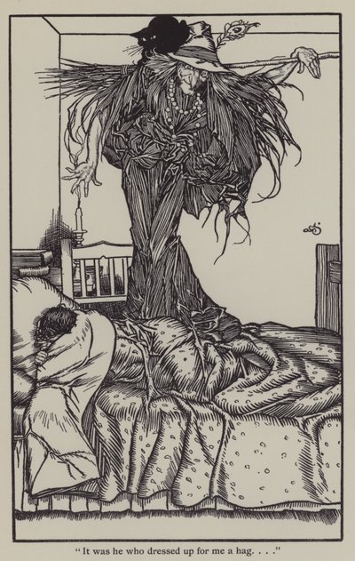 查尔斯·兰姆（Charles Lamb）的《埃利亚散文集》插图（石版画） 作者 加斯·琼斯（A. Garth Jones）