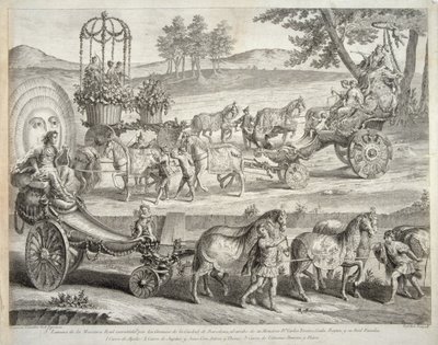 阿波罗的战车，1764年 作者 AJ德菲尔