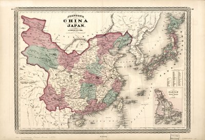 约翰逊的中国和日本。 作者 AJ约翰逊