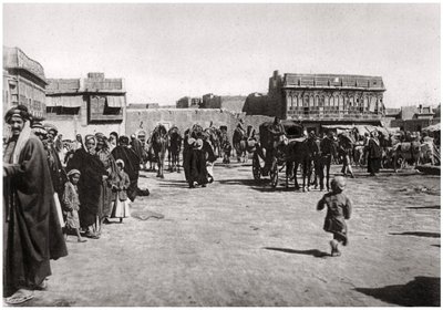 1925年，伊拉克巴士拉市集广场 作者 凯里姆