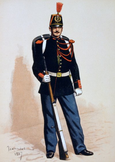 共和党卫队，1871年1887年 作者 A.勒默西耶