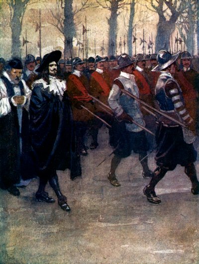 国王查尔斯（Charles the King）于1649年和1905年最后一次穿过伦敦的街道。 作者 福雷斯特