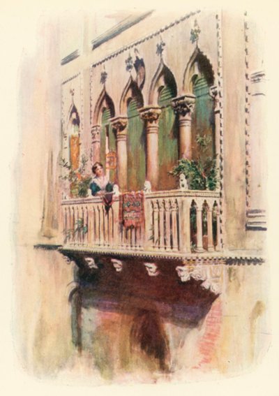 阳台Palazzo Bragadin 作者 特雷弗·哈登
