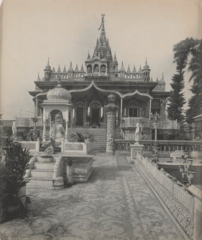 Pareshnath，耆那教寺庙，加尔各答，约1890年代。 作者 AWAPlâtéStudio