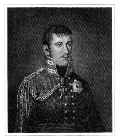 普鲁士国王弗雷德里克·威廉三世（Frederick William III），1815年。 作者 惠尔捷