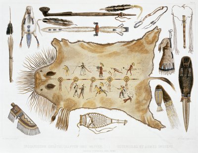 印度工具和武器》，1843年 作者 J赫里曼