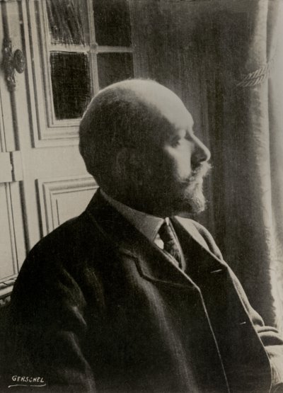 作家阿尔弗雷德-卡普斯肖像（照片） 作者 亚伦·格歇尔（Aaron Gerschel）