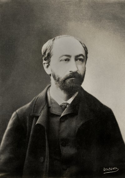 作家尤金-蒙茨肖像（照片） 作者 亚伦·格歇尔（Aaron Gerschel）