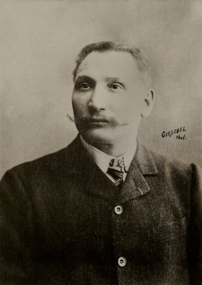 法国拳击手查尔斯-夏尔蒙肖像（1962 年 作者 亚伦·格歇尔（Aaron Gerschel）