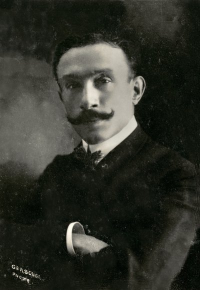 法国艺术家莱昂-勒兰的肖像（1864 年 作者 亚伦·格歇尔（Aaron Gerschel）