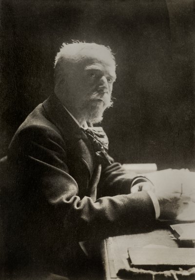 法国画家莱昂-奥古斯坦-莱尔米特肖像（1844 年 作者 亚伦·格歇尔（Aaron Gerschel）