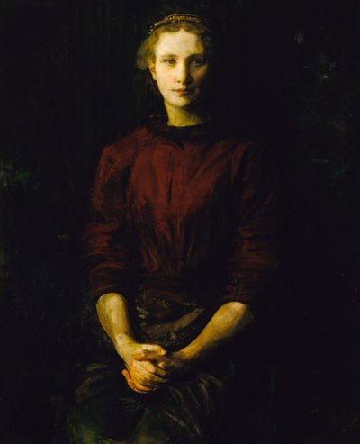 威廉-B-卡伯特夫人的肖像，1900-1902。 作者 雅培汉德森塞耶
