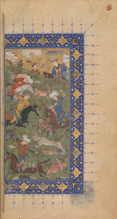 Divan Collected Works of Jami, ca. 1480. 作者 '阿卜杜勒·卡里姆·花拉兹米