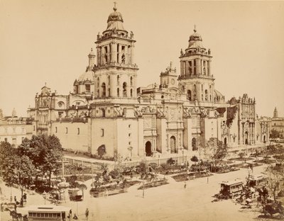 Vistas Mexicanas.墨西哥。大教堂 作者 亚伯·布里奎特