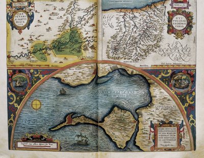 世界地图大全 作者 亚伯拉罕（后）奥特里乌斯（Ortelius）