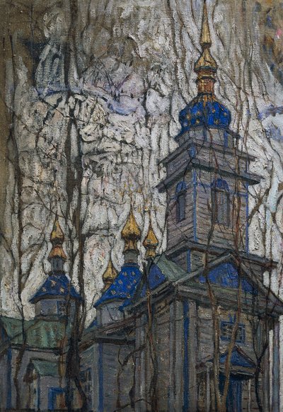Wooden church 作者 亚伯拉罕·安舍洛维奇·马涅维奇