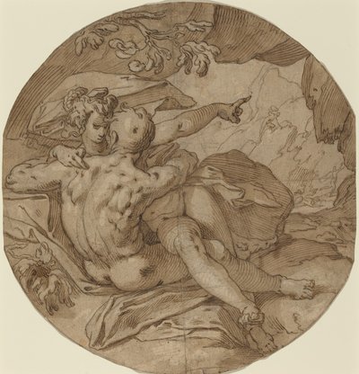 阿基斯和加拉提亚 作者 亚伯拉罕·布洛玛特（Abraham Bloemaert）