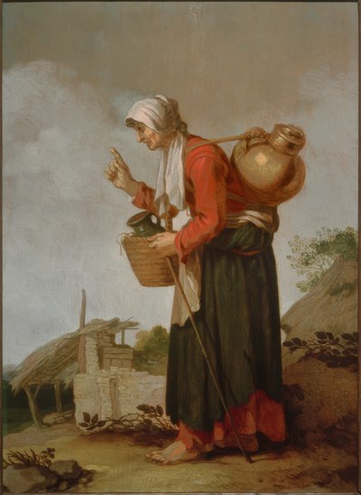 农夫的妻子 作者 亚伯拉罕·布洛玛特（Abraham Bloemaert）