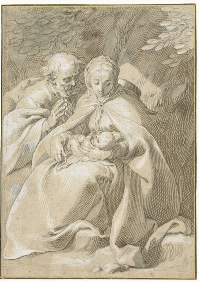 圣家族 作者 亚伯拉罕·布洛玛特（Abraham Bloemaert）