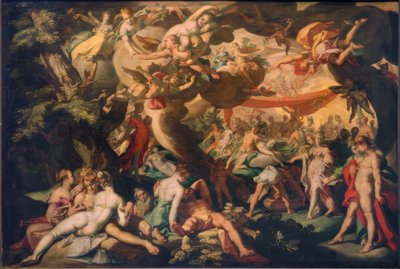佩琉斯和忒提斯的婚礼 作者 亚伯拉罕·布洛玛特（Abraham Bloemaert）