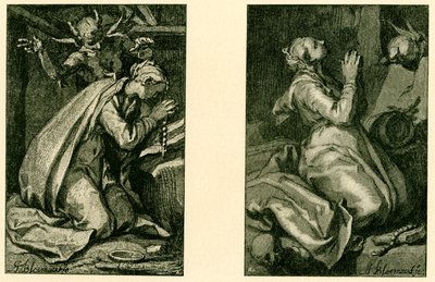 神圣的忏悔者 作者 亚伯拉罕·布洛玛特（Abraham Bloemaert）