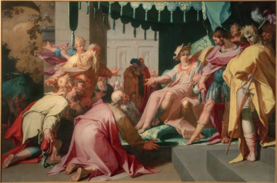 约瑟和他的兄弟们 作者 亚伯拉罕·布洛玛特（Abraham Bloemaert）