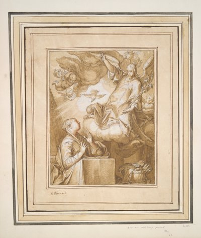 圣母领报 作者 亚伯拉罕·布洛玛特（Abraham Bloemaert）
