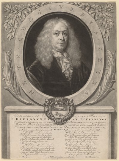 Hieronymus van Beverningk 作者 尼古拉斯·梅斯之后的亚伯拉罕·布鲁特林